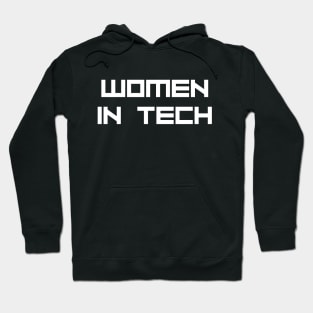 Women in Tech, Female Coding, Web Dev Coder Girl Hoodie